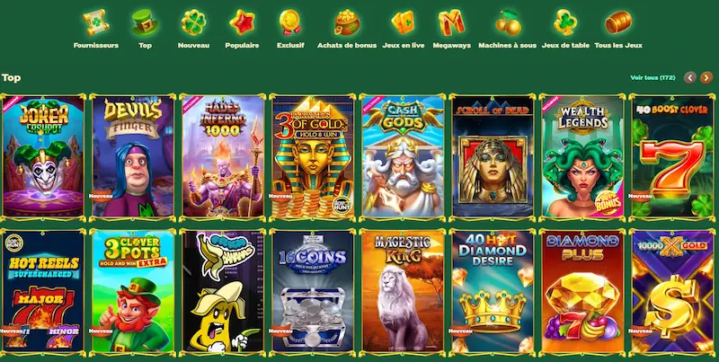 Greenluck Casino France Jeux